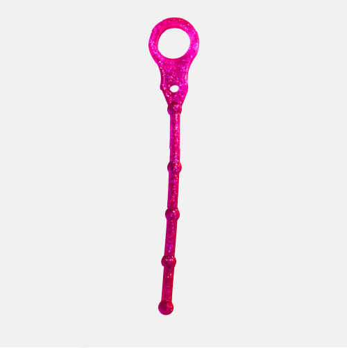 Pocketbac magenta glitter
